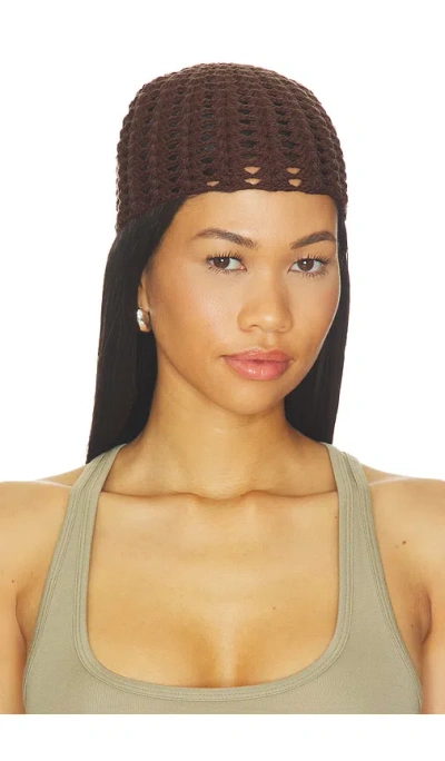 Lack Of Color X Revolve Crochet Hat In Sunwave