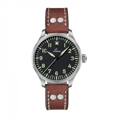Laco Augsburg Automatic Black Dial Men's Watch 861988 In Metallic