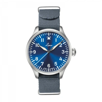 Laco Augsburg Blaue Stunde Automatic Blue Dial Men's Watch 862102