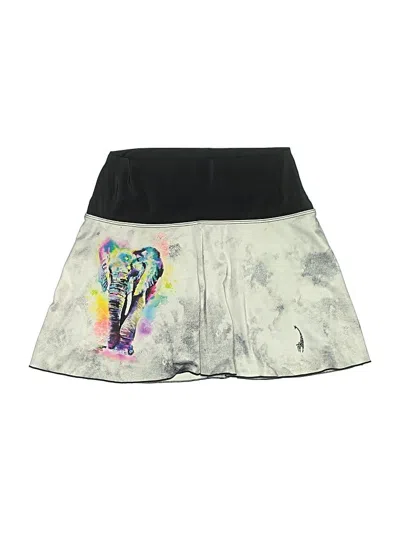 Pre-owned Lacoa Sports Active Skort In Gray