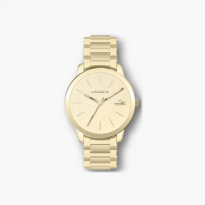 Lacoste .12.12 Metropole Steel Watch - One Size In Gold