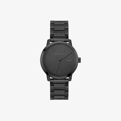 Lacoste .12.12 Metropole Steel Watch - One Size In Black