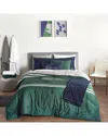 Lacoste 180 Thread Count Big Croc 2pc Comforter Set
