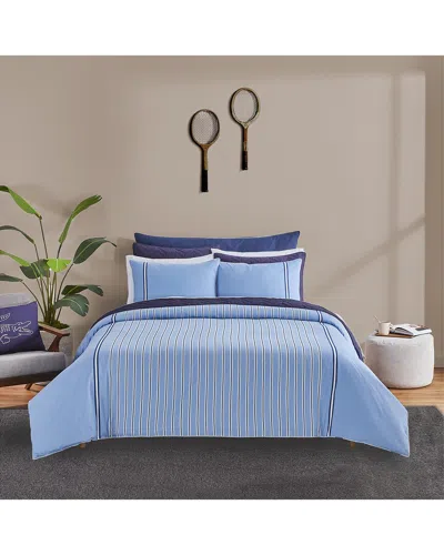 Lacoste 230 Thread Count Hollis Stripe 2pc Comforter Set