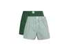 Lacoste 2-pack Cotton Poplin Boxers In Multi