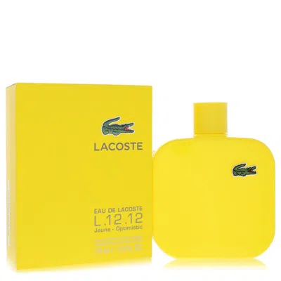 Lacoste 2pcs Combo Gift Set  Eau De  L.12.12 Jaune By  Eau De Toilette Spray 5.9 oz For In Multi