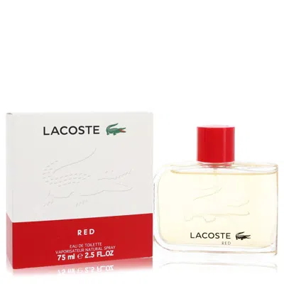 Lacoste 2pcs Combo Gift Set  Red Style In Play By  Eau De Toilette Spray (new Packaging) 2.5 O In Multi