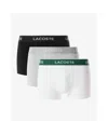 Lacoste Assorted 3-pack Stretch Cotton Boxer Briefs In White