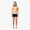 Lacoste 3-pack Stretch Cotton Boxers In Black