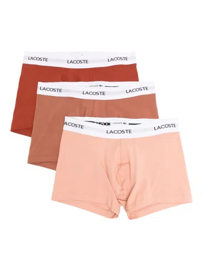 Lacoste 3-pack Stretch Cotton Boxers In White