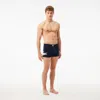 Lacoste 3-pack Stretch Cotton Trunks - M In Blue