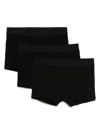 Lacoste 3-pack Trunks In Black