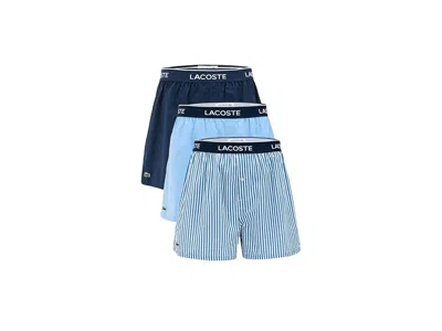 Lacoste 3-pack Cotton Poplin Boxers