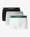 Lacoste Assorted 3-pack Stretch Cotton Boxer Briefs In Multi