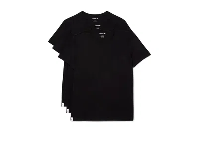 LACOSTE 3-PACK V-NECK REGULAR FIT ESSENTIAL T-SHIRT