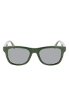 Lacoste 52mm Modified Rectangular Sunglasses