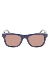 Lacoste 52mm Modified Rectangular Sunglasses