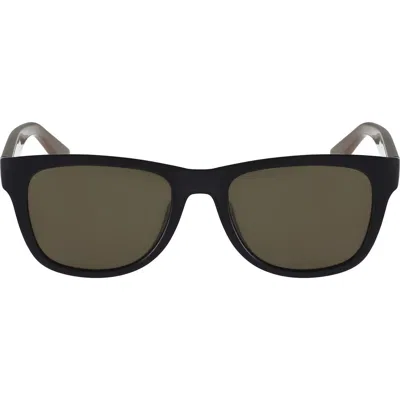 Lacoste 52mm Rectangular Sunglasses In Black