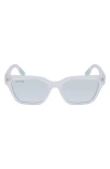 Lacoste 53mm Rectangular Sunglasses