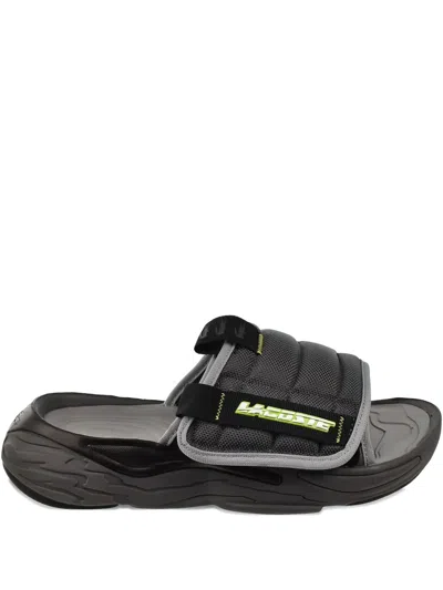 Lacoste Ace Slides In Gray