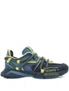Lacoste Active Runway Technical Lace-up Sneakers In Blue