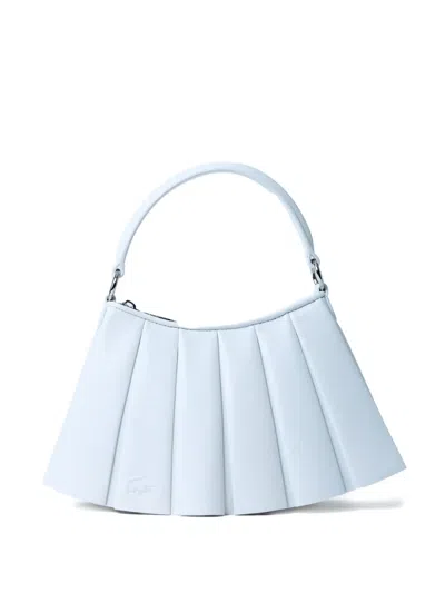 Lacoste Adjustable Detachable Lenglen Tote Bag In White