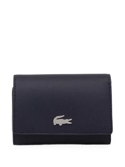 Lacoste Anna Logo-plaque Foldover Wallet In White