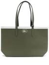 Lacoste Anna Reversible Tote Bag In Green