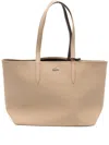 Lacoste Anna Reversible Tote Bag In Neutral