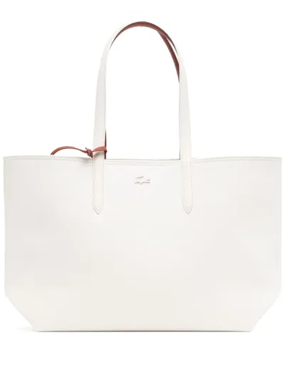 Lacoste Anna Reversible Tote Bag In White
