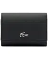Lacoste Anna Snap Close Flap Billfold Wallet