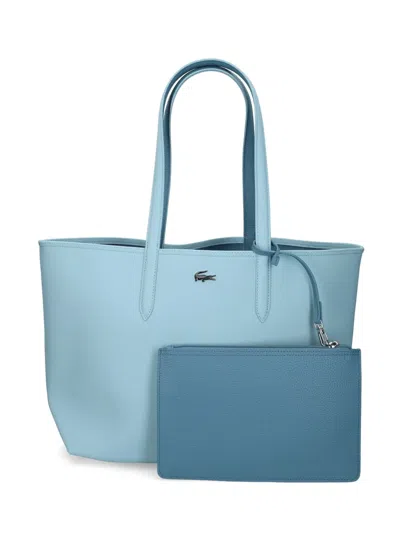 Lacoste Anna Tote Bag In Blue