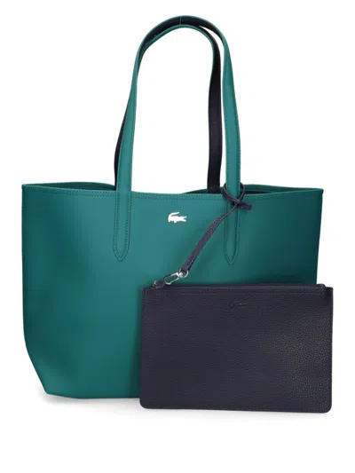 Lacoste Anna Tote Bag In Green