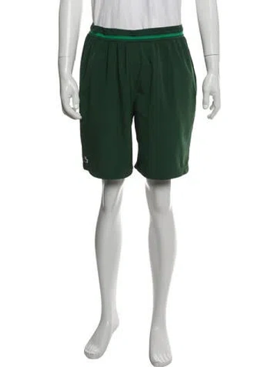 Pre-owned Lacoste Athletic Shorts In Green