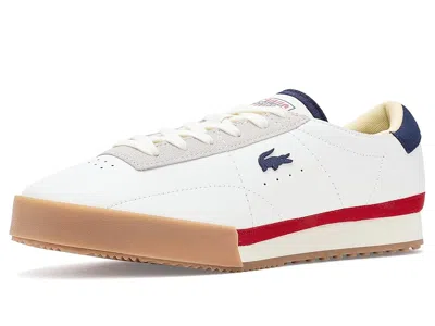 Lacoste Aura Leather Sneakers In Neutral