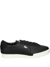 Lacoste Aura Leather Sneakers In Animal Print