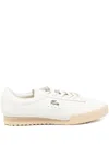 Lacoste Aura Leather Trainers In White