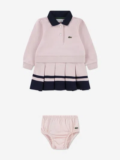 LACOSTE LACOSTE BABY GIRLS MON PREMIER DRESS