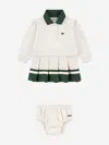 Lacoste Baby Girls Mon Premier Dress In White