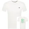 Lacoste Back Blur Logo T Shirt White