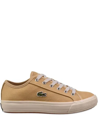 Lacoste Backcourt 124 Sneakers In Brown