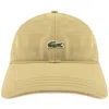 Lacoste Baseball Cap Beige In Brown
