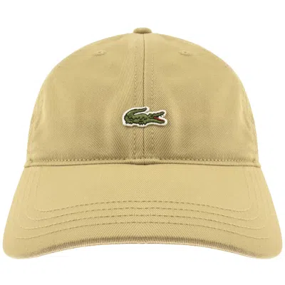 Lacoste Baseball Cap Beige In Sand