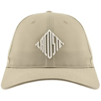 Lacoste Baseball Cap Beige In Brown