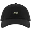 Lacoste Baseball Cap Black In Black