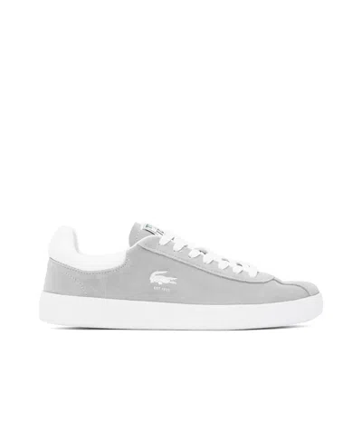 Lacoste Men's Baseshot Translucent Sole Sneakers - 9 In Grey