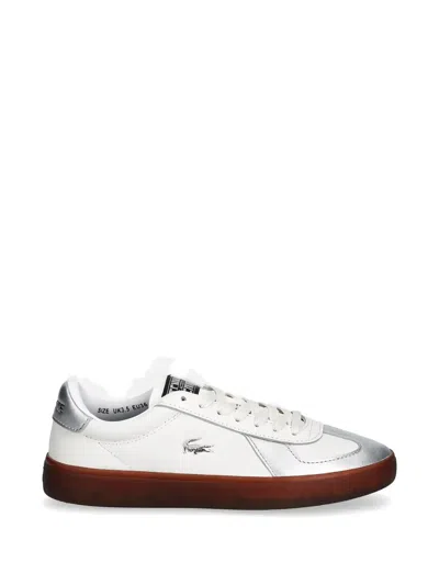 Lacoste Baseshot Pro Panelled Sneakers In Multi