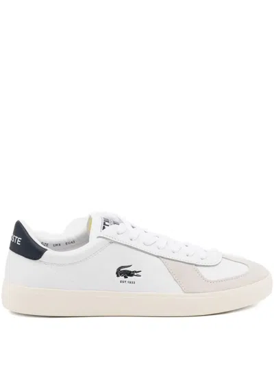 Lacoste Baseshot Pro 225 Trainers White In Animal Print