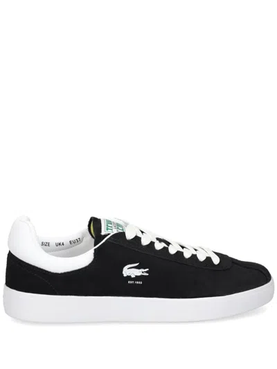 Lacoste Baseshot Sneakers In Black