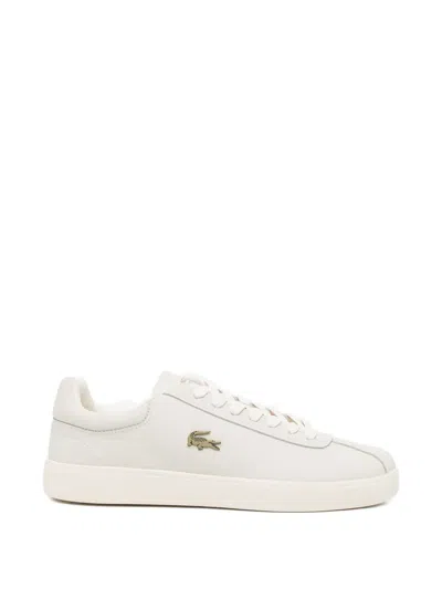 Lacoste Baseshot Sneakers In Neutral